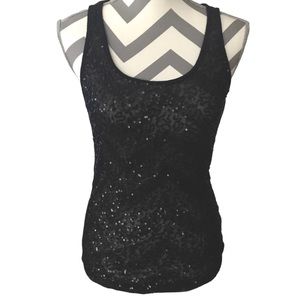 Charlotte Russe Sparkly Party Tank